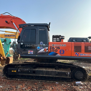 Excavatrice Hitachi ZX350 ZX350-5 d'occasion, 90% neuve, 35 tonnes, grande taille, hydraulique, Zaxis 350. - Product Image 3