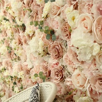 Hochzeit Abschluss Ostern Hintergrund Simulation Stickerei Ball Teppich Kunstseide Wand Rosen Blume Shop Fenster Dekoration