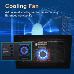 STWEI Nouveau TS20 2K 360 QLED Autoradio Lecteur Multimédia Android 9 pouces 10 pouces Universel Android Host - Product Image 4