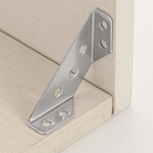 Soporte de esquina de acero inoxidable, conector de soporte para muebles, soporte de fijación para cajones, diseño moderno y sencillo, duradero - Product Image 2