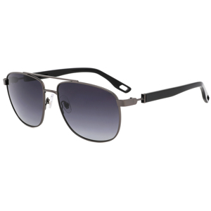 Unisex Pilot Sunglasses Rectangle Metal Frame Full Rim Polarized Lenses 100% UV Protection for Outdoor Activities Adult - Product Image 5