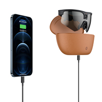 SANVNET SNT VISTA Lunettes Intelligentes IA avec Caméra 8MP, Lunettes de Sport Extérieures Intelligentes, Lecteur de Musique, Lunettes Connectées IA 2026