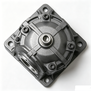 Boîtier de roulement en aluminium moulé sur sable, sur mesure, de qualité supérieure, pour composant de machinerie turbo à scan inversé, petite série - Product Image 3
