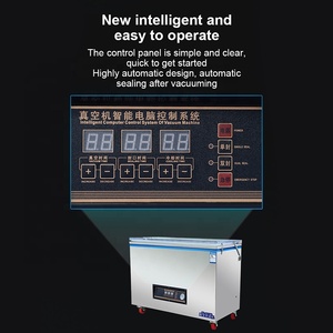 Zk-1000 Best Price Automatic Ce Double Sealed Large Space Industrial Pump Rice Brick Cooked Food Turkey Vacuum Packing Machine - Product Image 6