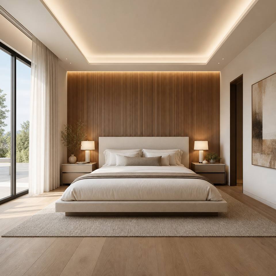 America Modern Villa and Hotel Apartment 3D Rendering Interior Design ...