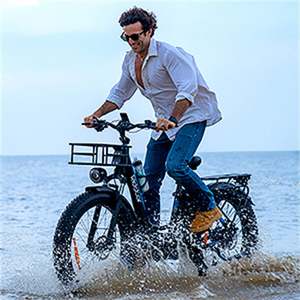 MN26สำหรับครอบครัวจักรยานไฟฟ้าด้านหลังฮับมอเตอร์อลูมิเนียมอัลลอยด์7สปีดไฟหน้าสว่างมากแผ่นดิสก์คู่เราคลังสินค้าในต่างประเทศ - Product Image 6