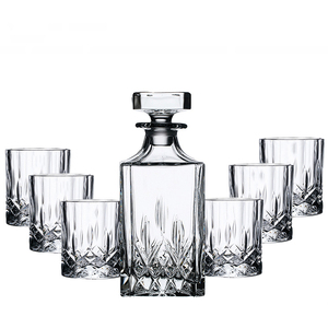 Carafe à whisky en <span class=keywords><strong>cristal</strong></span> 8001DC 750 ml pour whisky, brandy, rhum, vin rouge, <span class=keywords><strong>alcool</strong></span>, spiritueux - Product Image 4