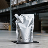 50ml 200ml 500ml 1000ml En Aluminium Liquide Sac Emballage De Jus De Lever Bec Pochette Boire Personnalisé Feuille D'aluminium Sacs