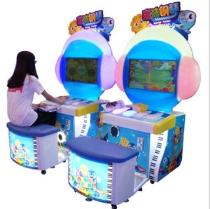 Machine de <span class=keywords><strong>jeu</strong></span> vidéo musicale à pièces, arcade, divertissement, <span class=keywords><strong>piano</strong></span> magique, prix d'usine pour les magasins de jeux - Product Image 4