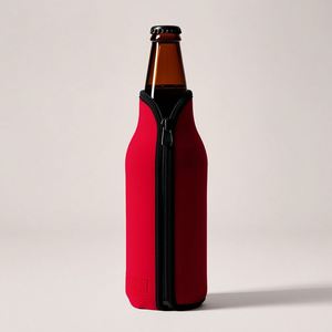 Fundas Enfriadoras para Botellas de Cerveza de 12 oz para Fiestas, Aislantes de Neopreno Plegables, Funda Aislante para Botellas de Cerveza con Cierre - Product Image 2