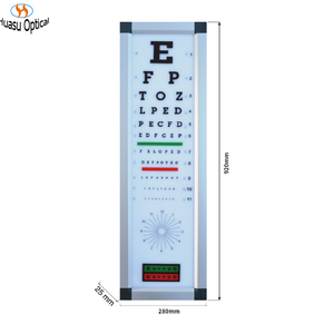 Fabrika Fiyatlı Oftalmik Ekipman LED Snellen Tablosu Görme Keskinliği Makinesi Optometri 5m Test Mesafesi Görme Tablosu Işık Kutusu - Product Image 1