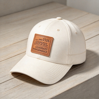 Écussons en cuir véritable écologiques personnalisés, étiquettes thermocollées pour chapeaux, accessoires de vêtements à coudre, vente en gros, OEM, faible MOQ