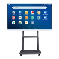 Großhandel 86 Zoll Interaktives Flachbildschirm-Display Android 14 Octa-Core 48MP Kamera Smart Board für Bildung Klassenzimmer Schulung