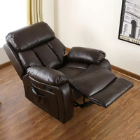 Fauteuil moderne en cuir canapé coin unique relaxant loisirs puissance multifonction ascenseur fauteuil inclinable pour le salon