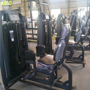 Machine de musculation commerciale MND, <span class=keywords><strong>presse</strong></span> <span class=keywords><strong>verticale</strong></span>, équipement sportif convergent, banc plat, sécurité, haute résistance - Product Image 2