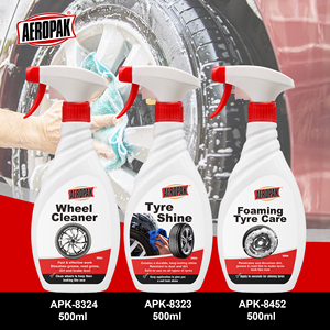 Aeropak 500ml <span class=keywords><strong>Aerosol</strong></span> de Larga Duración con Acabado Húmedo y Brillo <span class=keywords><strong>para</strong></span> Protección UV, Abrillantador de Neumáticos, Spray <span class=keywords><strong>para</strong></span> Detallado de Autos y Plásticos - Product Image 3