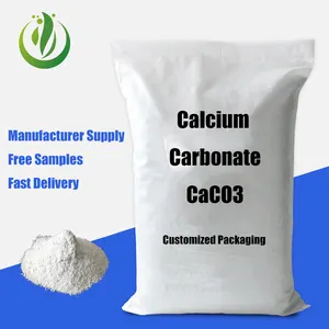 Witte Neergeslagen Calciumcarbonaat Poeder Gaas 600 Korrel Voor Papierindustrie Tabletverf Productie Rubber Verven