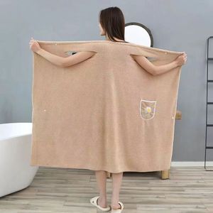 Serviettes pour femmes, peignoirs de bain portables à séchage rapide pour filles, vêtements de bain, serviettes de bain et de sport - Product Image 5