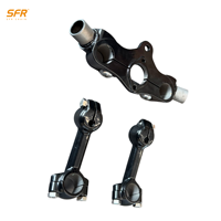 Colliers de potence et rehausseurs de guidon CNC SFR pour motos Harley style Knucklehead, modèles personnalisés 1936-1947