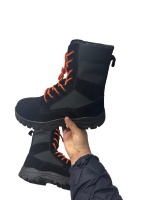 Bottes d'entraînement légères en caoutchouc pour la lutte contre les incendies, avec semelle antidérapante, pour l'escalade sur corde, les exercices de sauvetage et les compétitions