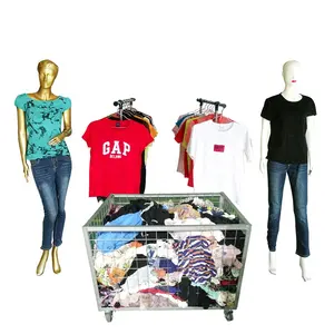 A Grade Girls Top Vintage Container Bale Bundle South Korea USA Pure Romper Bale Used Clothes