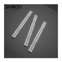 Lentille de prêt linéaire avec lentilles de lentille linéaire pour lavage de mur de piste asymétrique 6500k 285 Mm lentille linéaire d'extrusion en plastique
