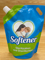 Pochettes souples personnalisées avec bec verseur pour lessive liquide et en poudre, formats 500ml, 1L, 2L, 5L, 10L
