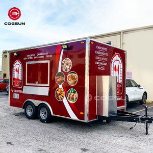 Prix d'usine Chariot alimentaire personnalisé Restaurant Lait Remorque à vendre <span class=keywords><strong>Houston</strong></span> en Californie avec système d'incendie pour remorque alimentaire - Product Image 3