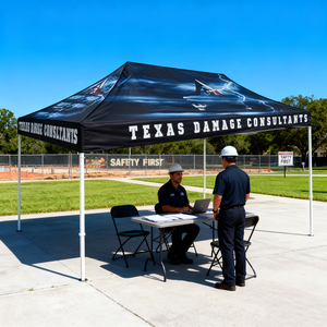 Production de gazebo sur mesure, ingénierie experte, tente à cadre en aluminium 10x10 pieds, installation instantanée, impression de logo, <span class=keywords><strong>service</strong></span> de conception inclus - Product Image 3
