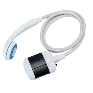 High Pressure Portable Electric <b>Shower</b> Pump with Adjustable Water Flow for Bathroom and Outdoor Use - Product Image 2