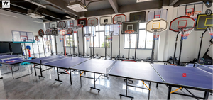 <span class=keywords><strong>Mesa</strong></span> de Tenis de <span class=keywords><strong>Mesa</strong></span> Profesional IUNNDS, Juego de <span class=keywords><strong>Ping</strong></span> <span class=keywords><strong>Pong</strong></span> Plegable para Interiores, Modo de Reproducción Individual - Product Image 6