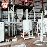 Usine de fabrication d'aliments pour volailles Strongwin, 5 tonnes par heure, en acier inoxydable, moteur Siemens, haute productivité, alimentation automatique pour élevages avicoles