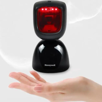Escáner de Código de Barras Omnidireccional Honeywell HF600 2D CMOS de Imagen de Área y Lector de Código de Barras Fijo HF600-1-2USB