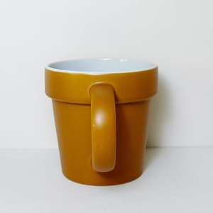 Custom Ceramic <b>Mug</b> With Handle Single Cup For Giveaways Zibo Made Part Number 7111 - Product Image 2