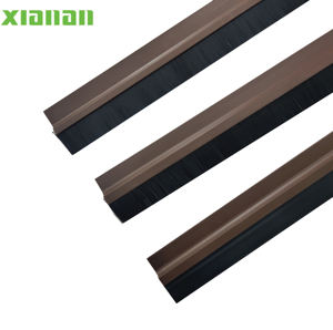 נגד אבק אלומיניום הזזה דלת מברשת מזג אוויר הפשטה דלת תחתון לאטום מברשת - Product Image 1