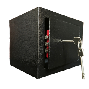 Cassaforte Mini da Parete ad Alta Sicurezza in Acciaio Laminato a Freddo, con Serratura a Chiave Vintage e Serratura Digitale Elettronica, Certificata ISO per Casa - Product Image 3