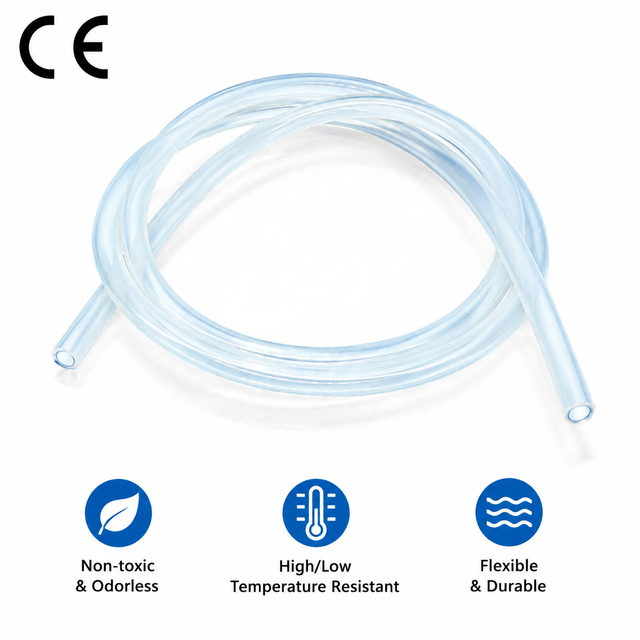 Pressure-resistant, Food-grade Silicone Flexible Drinking Water Hose, Suitable for Beverages, Juices, and Wine.