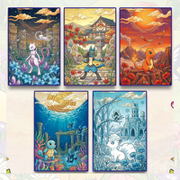 PY Fine Cartes à collectionner Pokémon imprimées, Boosters, Fan Art, Articles de collection, Accessoires et Classeurs de cartes, Articles de fête, Jeux de société