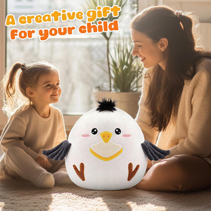 Almohada de Peluche de Gaviota de 12'' Personalizable al por Mayor, Adorable Peluche de Gaviota para Abrazar, Regalo Perfecto para Niños, Niñas y Amigos - Product Image 4