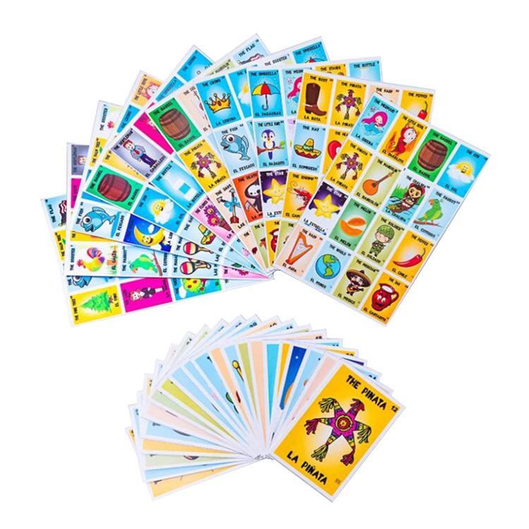 Custom Loteria Card Game Set Lotera