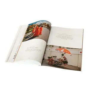 Brossura rilegata perfetta A4 stampa catalogo di riviste libretto di stampa