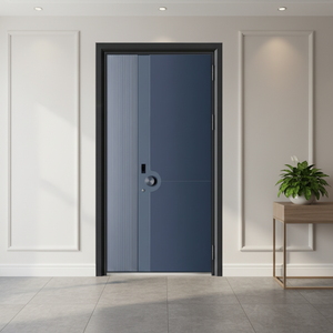 Porte d'entrée Haotian en aluminium moulé, moulage de précision, ne se décolore jamais, anti-effraction et anti-explosion, durable - Product Image 3