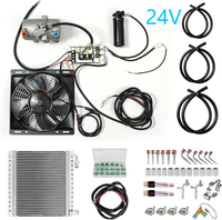 Kit de climatisation électrique mural TELCOOL 24V pour véhicules agricoles, camions, excavatrices, camping-cars, fourgons, bus