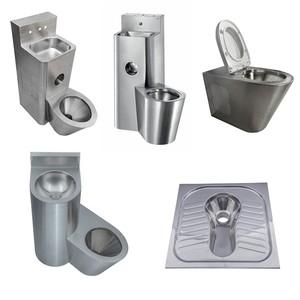 Colores personalizados disponibles Inodoro en cuclillas inoxidable calle exterior ahorro de espacio colorido público con <span class=keywords><strong>cisterna</strong></span> - Product Image 6