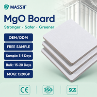 Panneau mural en MgO 4 x 10 pieds pour applications murales en ossature bois et en acier léger pour les distributeurs et les entrepreneurs