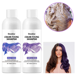 Shampoo capillaire ONEKISS 10 couleurs 100 ml Produit à base d'ingrédients chimiques pour la protection de la couleur et la fixation de la couleur Shampooing fixateur de couleur - Product Image 6
