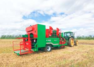 <b>Narrow</b> Fields Tractor Mounted Green <b>Storage</b> Baler Compact Design Silage Hay Baler Machine - Product Image 5