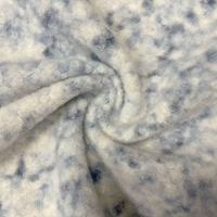 Tissu polaire granulé 100 % polyester effet sherpa, motif imprimé brillant pour vêtements de nuit pour filles, mémoire de forme