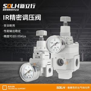 Vanne de régulation de pression de précision IR2000-02, manomètre de pression de gaz IR2020-02BG, vannes de réduction de pression de précision de haute technologie - Product Image 3