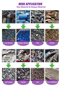 Déchiqueteuse de batteries au lithium et de disques durs à double arbre de 7,5 kW pour le recyclage des déchets électroniques - Product Image 4